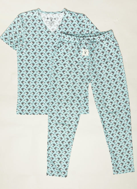  Pyjama - Skating Penguins